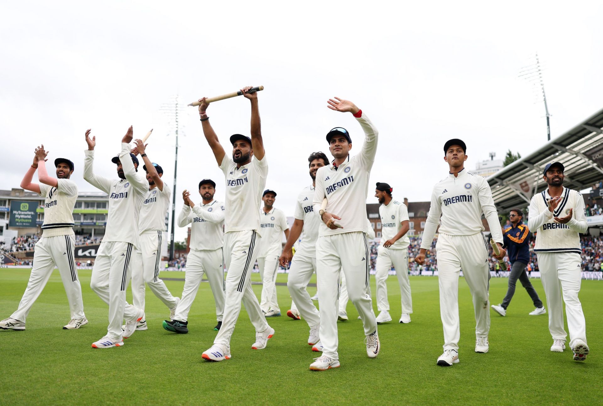Team India. (Image Credits: BCCI X)