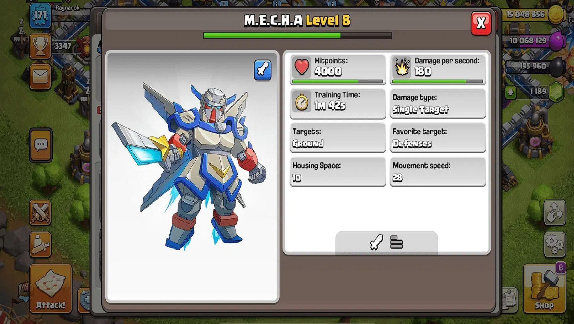 M.E.C.H.A is returning to Clash of Clans Clashiversary (Image via Supercell)