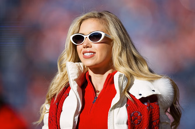 Gracie Hunt rocks Chiefs' red in crop top - miniskirt outfit as Patrick Mahomes & co. begin Super Bowl march with preseason game vs. Cardinals
