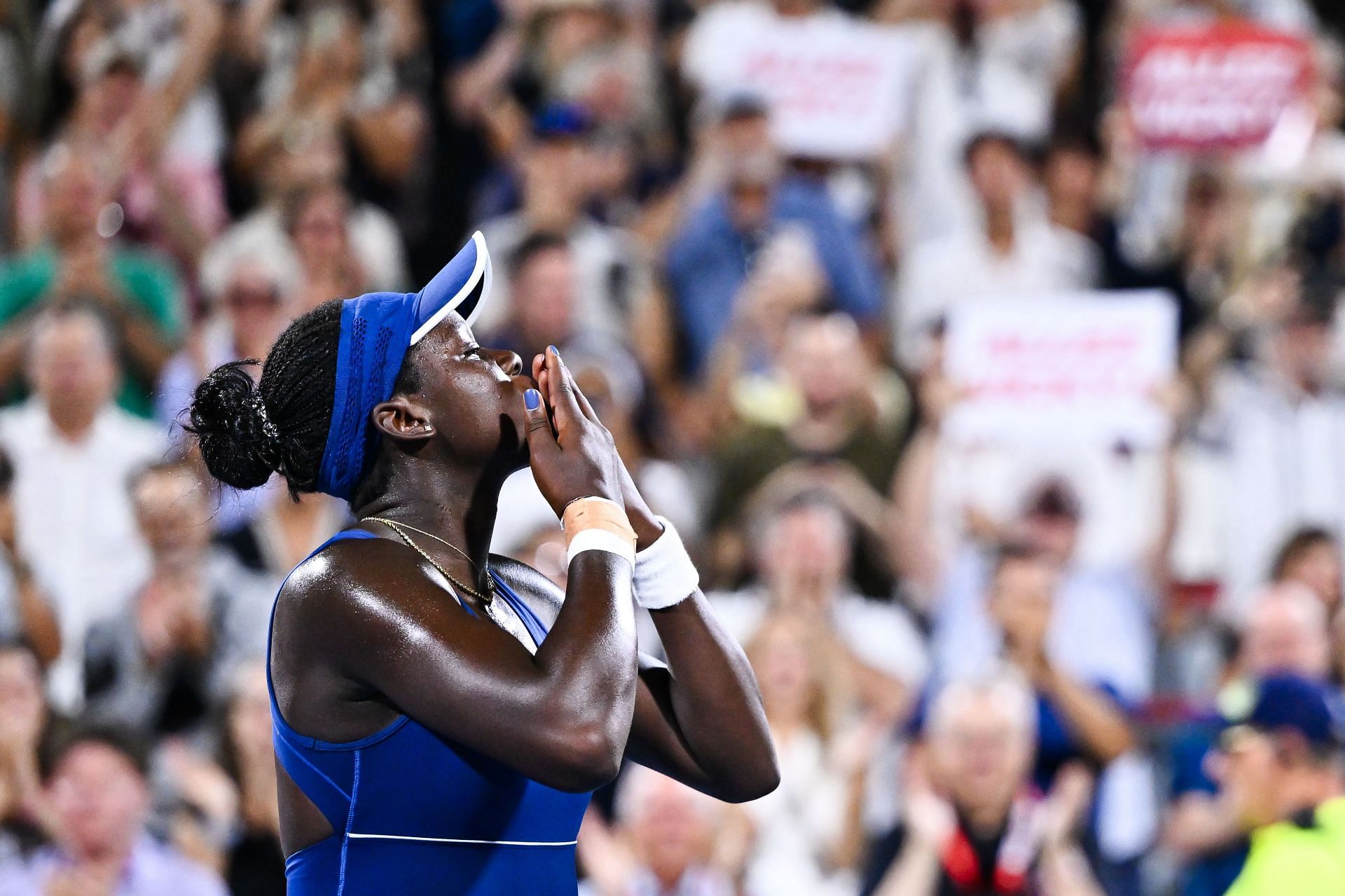 Mboko at the WTA 1000 National Bank Open presented by Rogers - Day 11 - (Source: Getty)