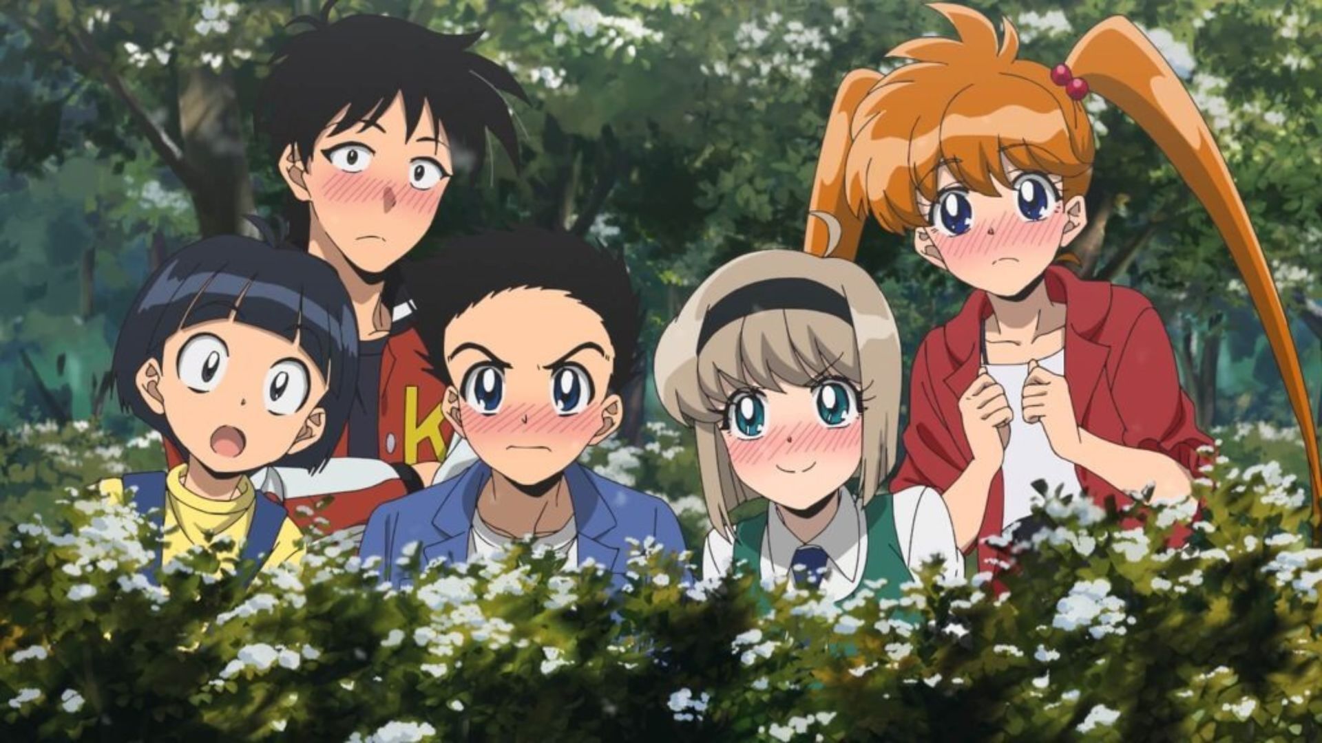 Nube&#039;s students as seen in Hell Teacher: Jigoku Sensei Nube (Image via Studio Kai)