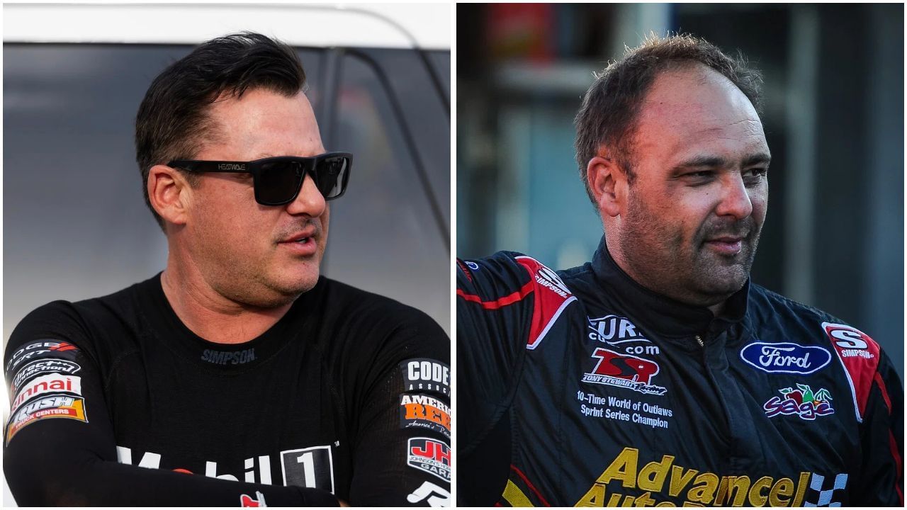 Tony Stewart and Donny Schatz