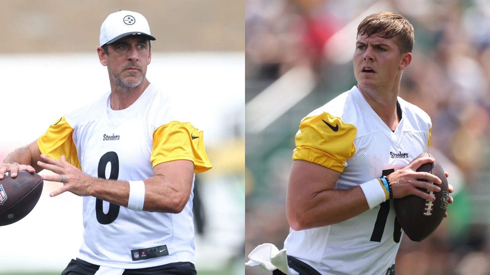 Aaron ROdgers reacts to Will Howard