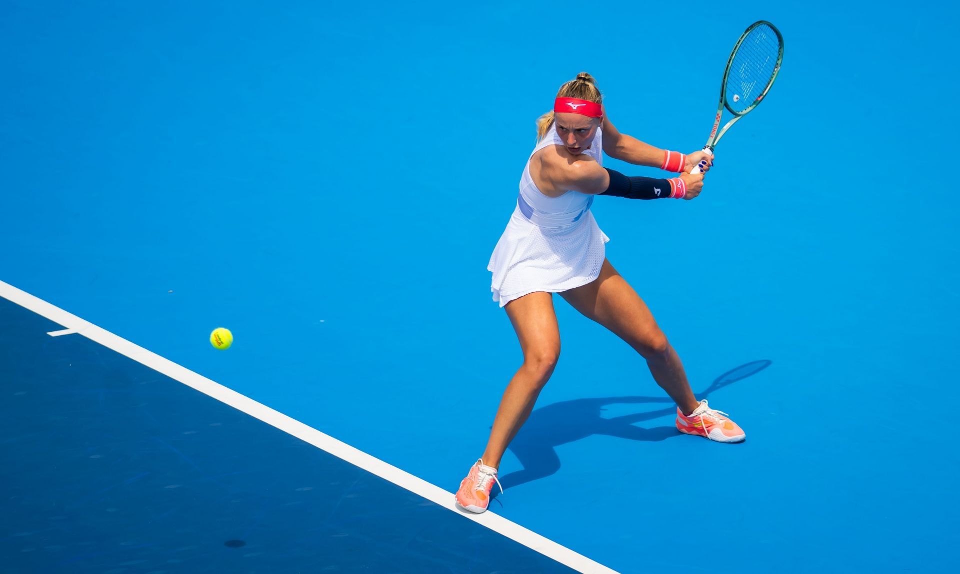 Rebecca Sramkova at the Cincinnati Open 2025. (Photo: Getty)
