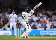 Dhruv Jurel burns a review after being trapped plumb lbw for 34 in ENG vs IND 2025 5th Test [Watch]