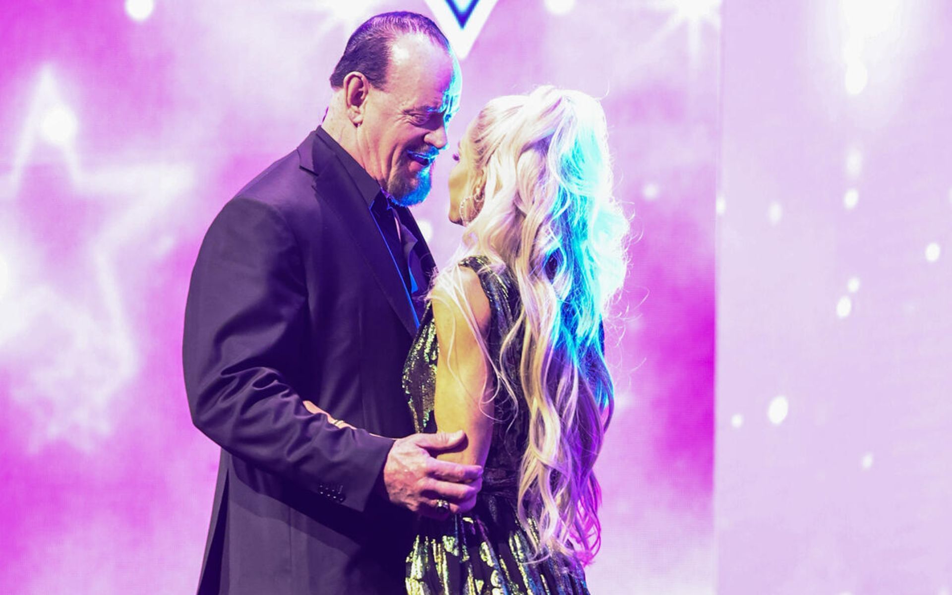 An incredible moment from the WWE Hall of Fame 2025 (Pic Courtesy: WWE.com)
