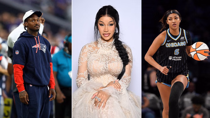 Stefon Diggs' GF Cardi B sends 2-word message to Angel Reese as WNBA star turns heads in cowboy outfit