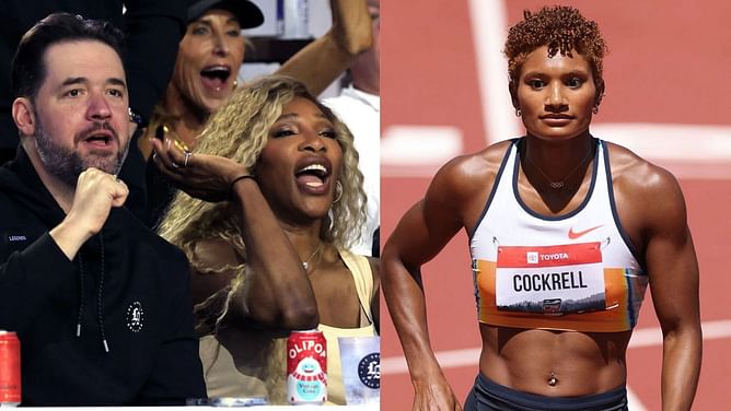 Serena Williams’ husband Alexis Ohanian drops 1-word reaction as Anna Cockrell qualifies for World Championships joining Dalilah Muhammad