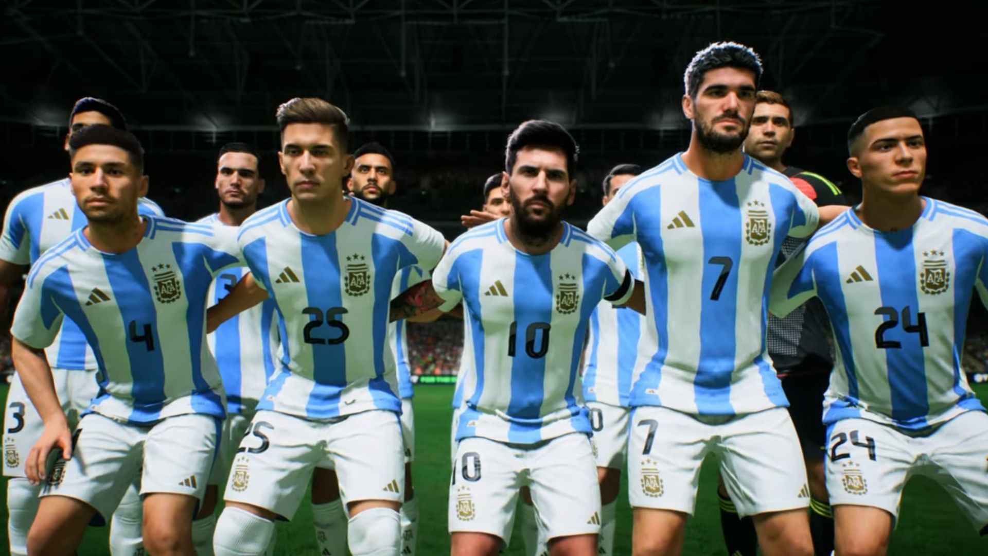 Top 50 Argentina EA FC 26 player ratings