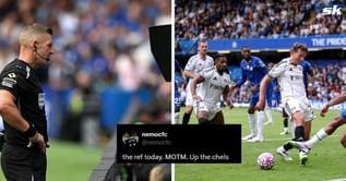 "It’s so blatantly corrupt", "Shame on the referee" - Fans react as Chelsea defeat Fulham 2-0 in Premier League clash