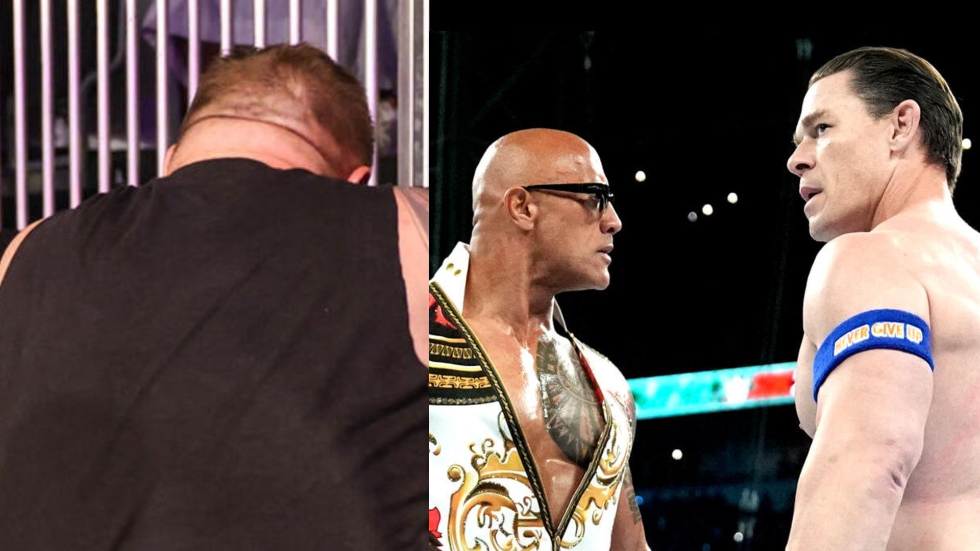 KO, John Cena and The Rock [Image Credits: wwe.com]