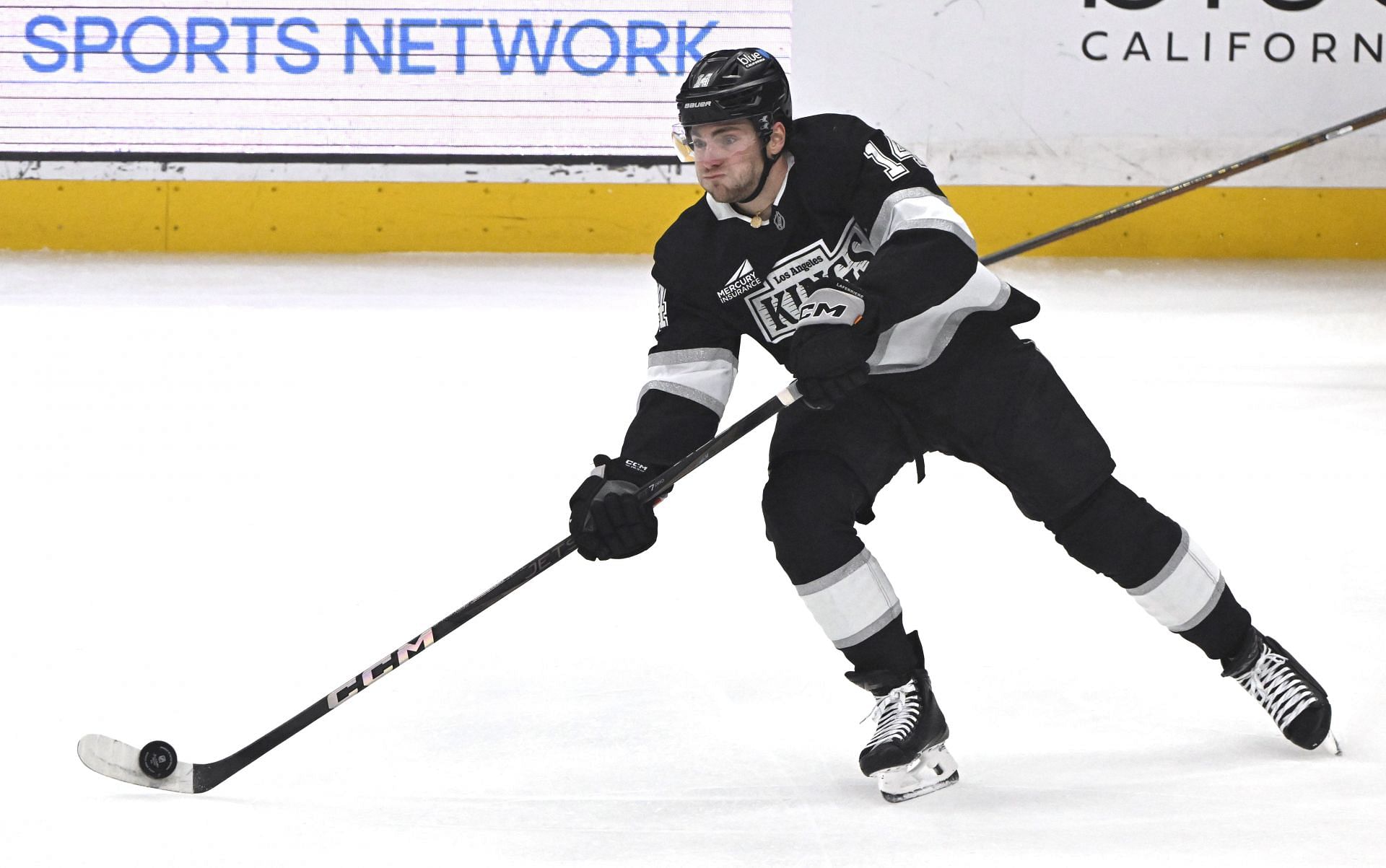 Los Angeles Kings defeated the Anaheim Ducks 6-1 to win a NHL hockey game. - Source: Getty