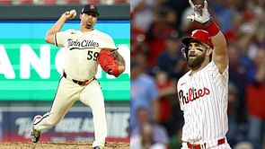 Bryce Harper gives cutting reaction to teammate Jhoan Duran's electric display in Phillies debut after getting thrown out vs Tigers
