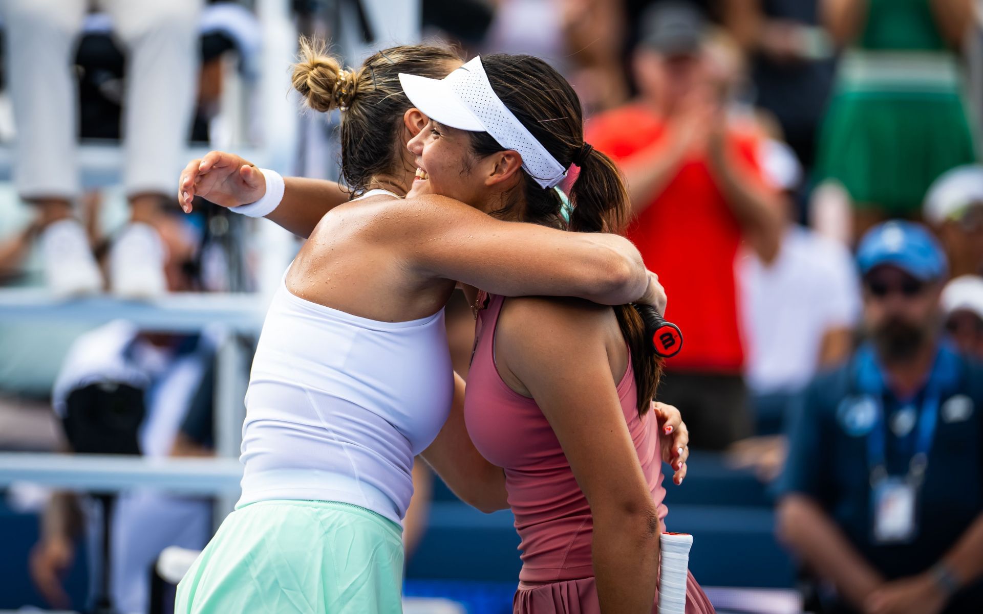 Sabalenka and Raducanu at the Cincinnati Open 2025 (Image Source: Getty)
