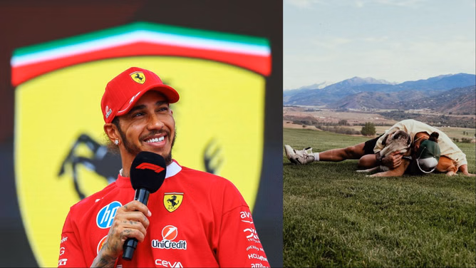 Lewis Hamilton shares a summer break check-in with 2-word post on social media