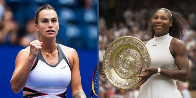 "Maybe I was just too selfish" - Aryna Sabalenka explains why she didn't idolize Serena Williams despite childhood comparisons