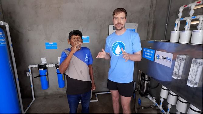 What is TeamWater? MrBeast's new philanthropic endeavor explained