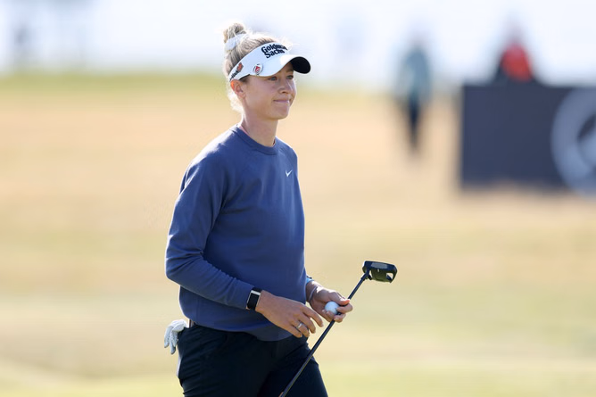 Nelly Korda shares the reason behind her ‘ribs’ being ‘sore’ when she wakes up