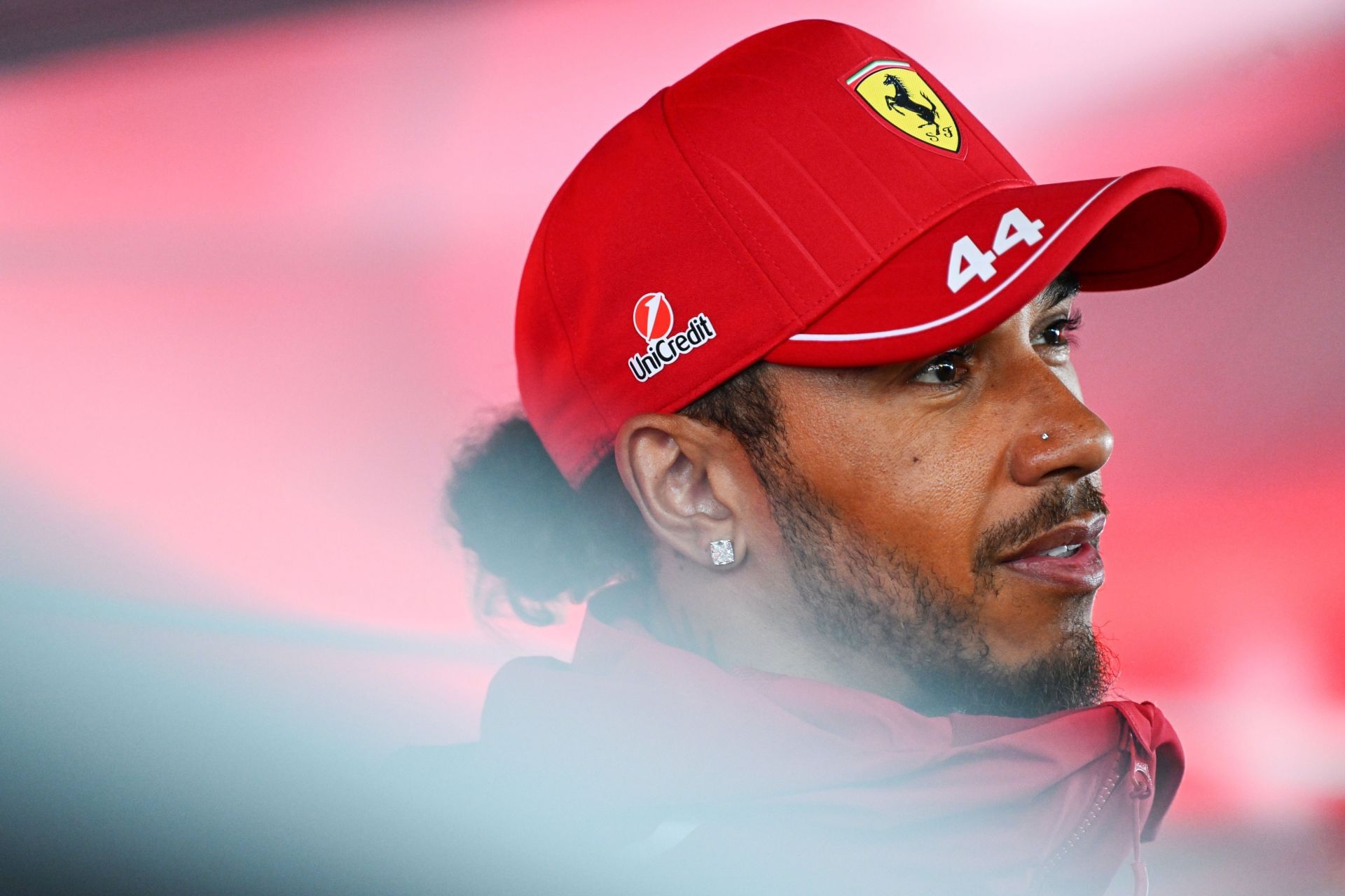 Scuderia Ferrari&#039;s Lewis Hamilton during the F1 Dutch Grand Prix previews. Source: Getty