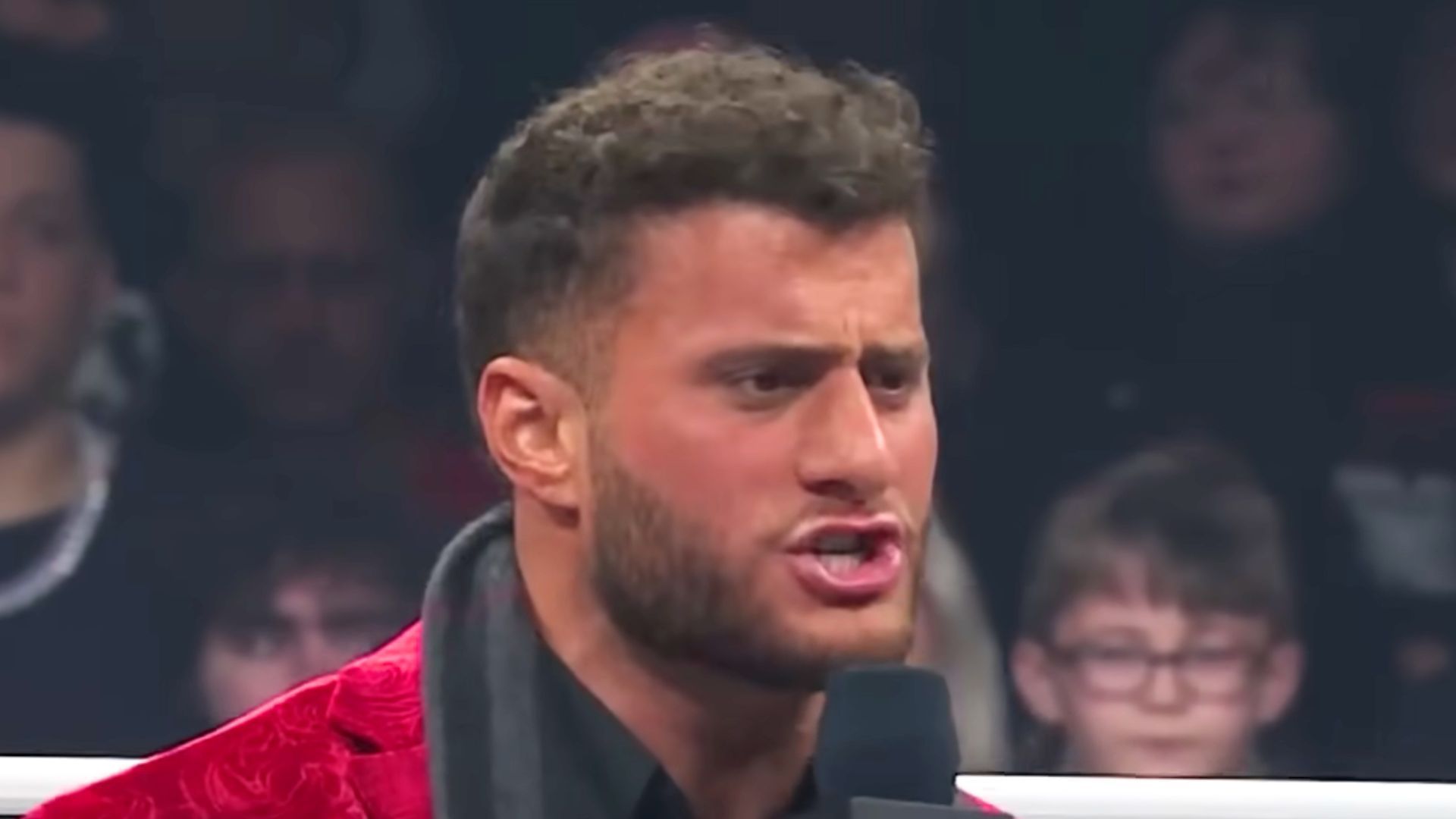MJF got tricked on AEW Dynamite. (Image via AEW YouTube) 