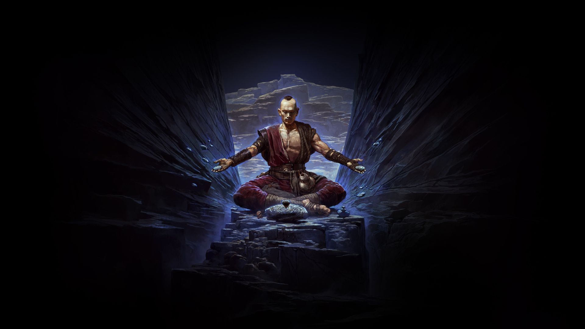 Path of Exile 2 Monk class (Image via Grinding Gear Games)