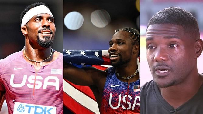 "Something deeper than what we see on the track" - Justin Gatlin gives his verdict on Noah Lyles and Kenny Bednarek's feud at USATF Championships