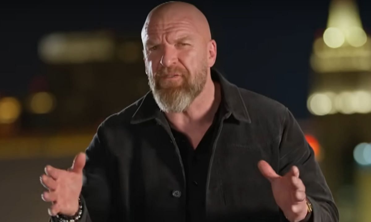WWE CCO, Triple H. [Photo credit: WWE YouTube]