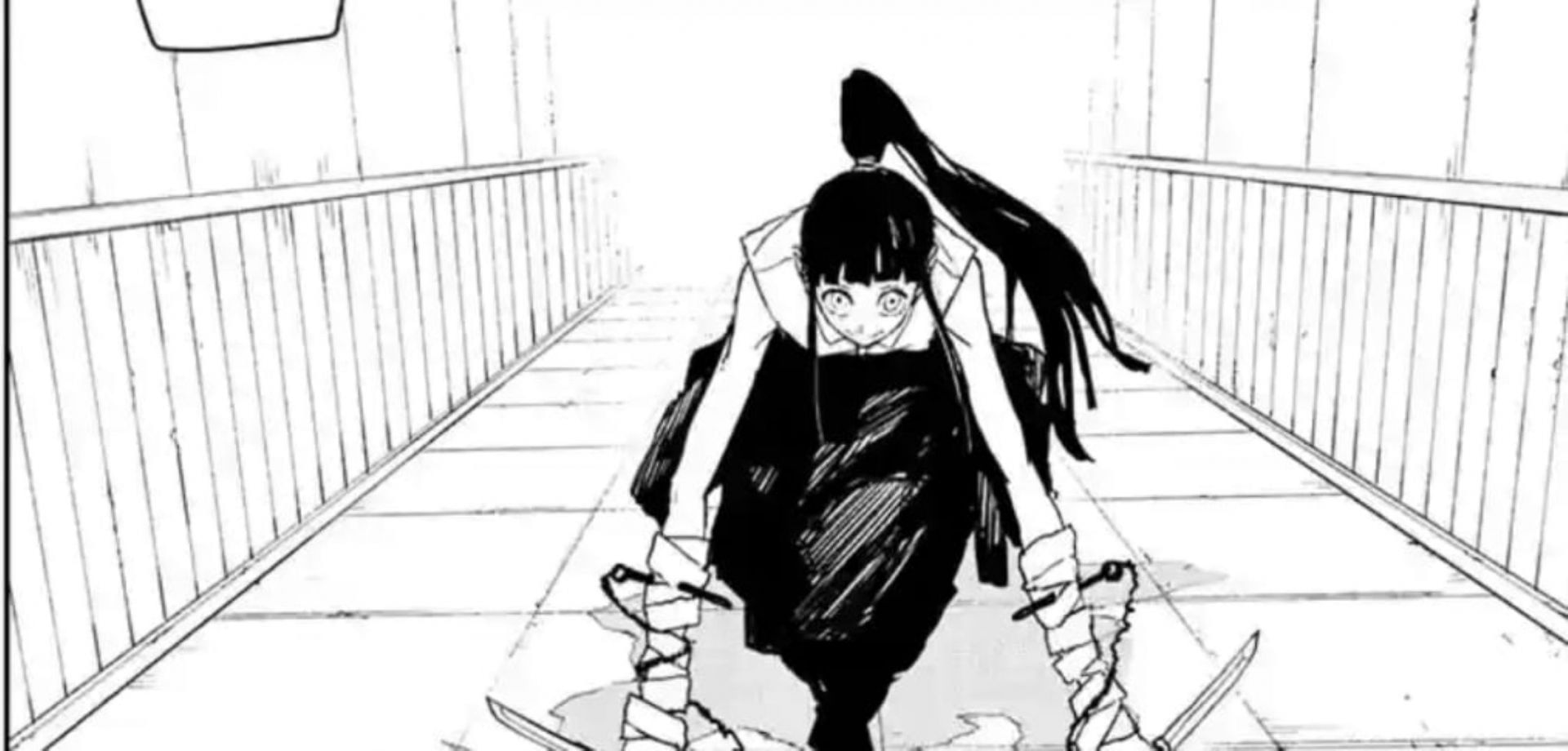 The Hishaku girl (Image via Shueisha)
