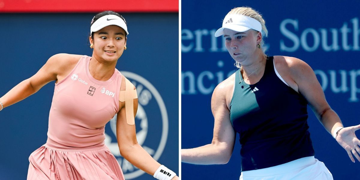 Alexandra Eala vs Clara Tauson - Image Source: Getty 