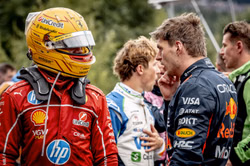 Max Verstappen discussed as a possible Lewis Hamilton replacement at Ferrari by pundit