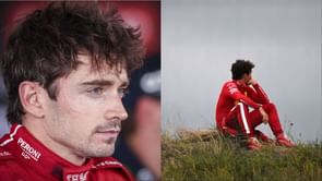 Charles Leclerc criticises Ferrari's strategy as the clash with Kimi Antonelli ends his race