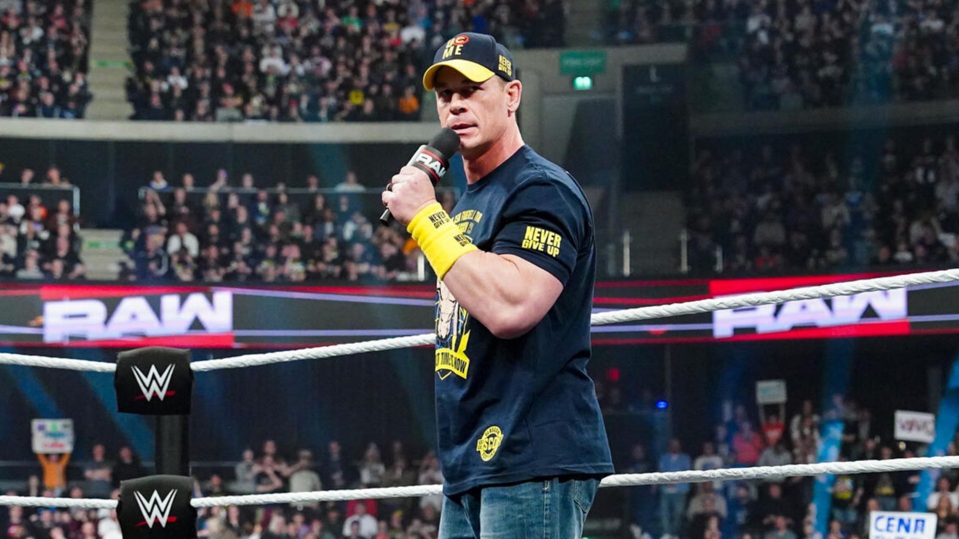 John Cena on RAW! [Image credit: WWE.com]