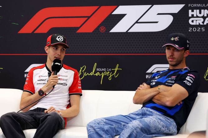 "No one's hiding behind anything": Esteban Ocon throws subtle shade at Alpine in new Haas era