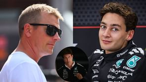 Mercedes boss recalls punching Kimi Raikkonen while defending a young George Russell