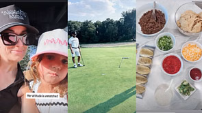 Rangers' Vincent Trocheck chefs up tacos in the offseason ahead of family's golfing day out