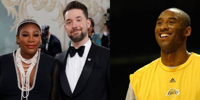 Serena Williams' husband & father-of-2 Alexis Ohanian proudly shows off Kobe Bryant-inspired Nike sneakers gift he got