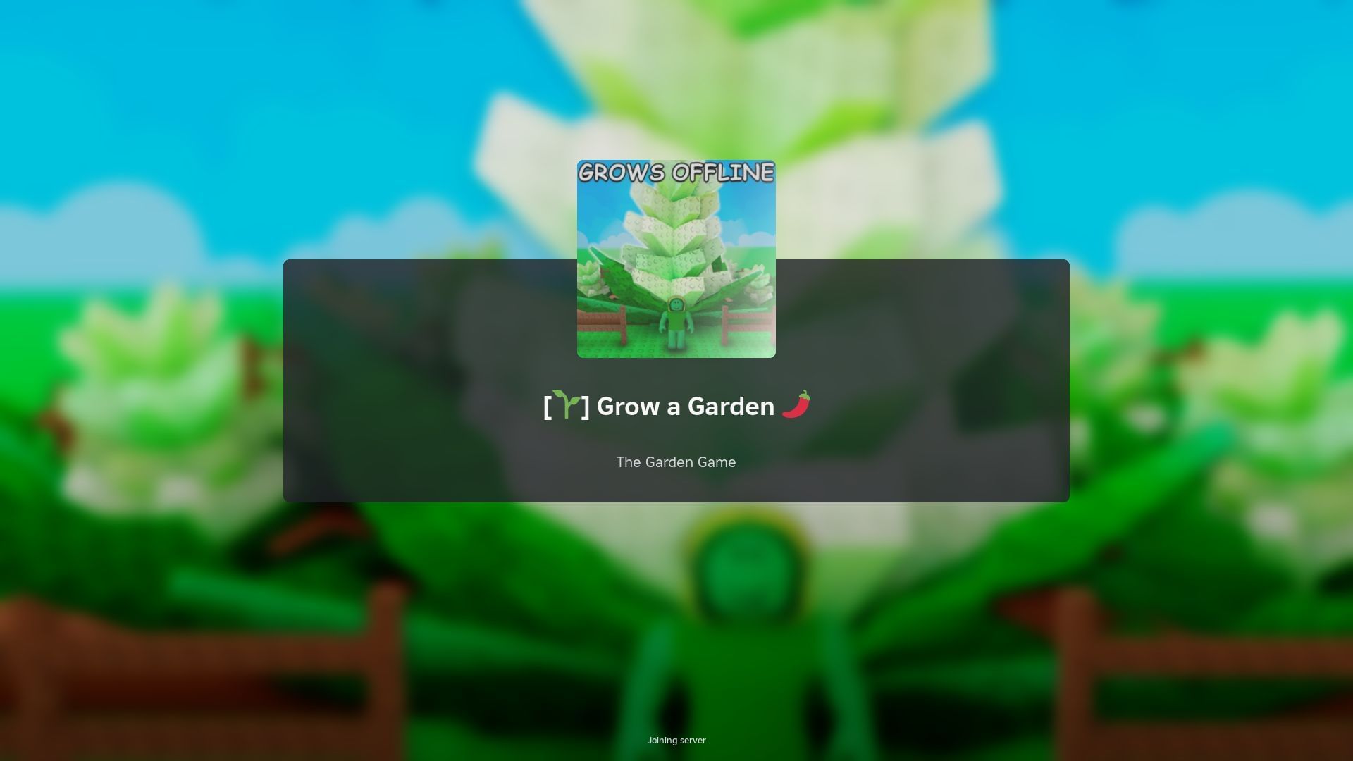 Roblox Grow a Garden