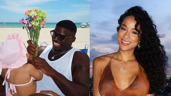 Tyreek Hill "creates memories" with daughter Capri 3 months after estranged wife Keeta Vaccaro filed for divorce over dispute featuring their toddler