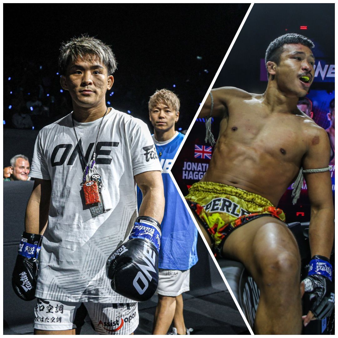 Yuki Yoza (L) and Superlek (R) | Image by ONE Championship