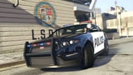 Here's a look at the Police Interceptor Cruiser (Image via Rockstar Games)