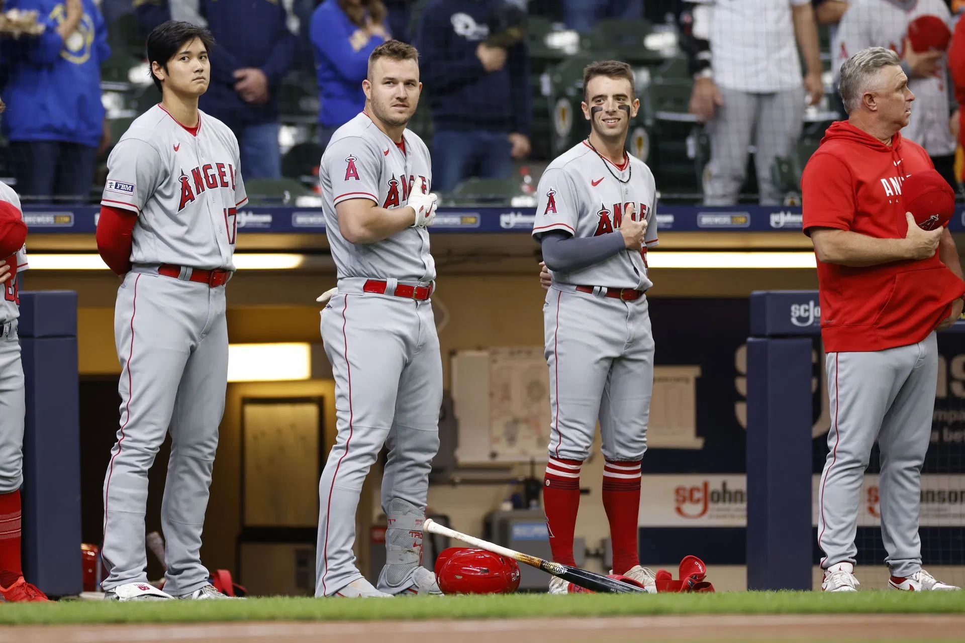 MLB: APR 30 Angels at Brewers - Source: Getty