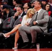 Alex Rodriguez's girlfriend Jaclyn Cordeiro crushes workout in blue activewear before soaking up island escape with girl friends