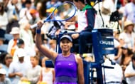 Naomi Osaka at the US Open 2025.