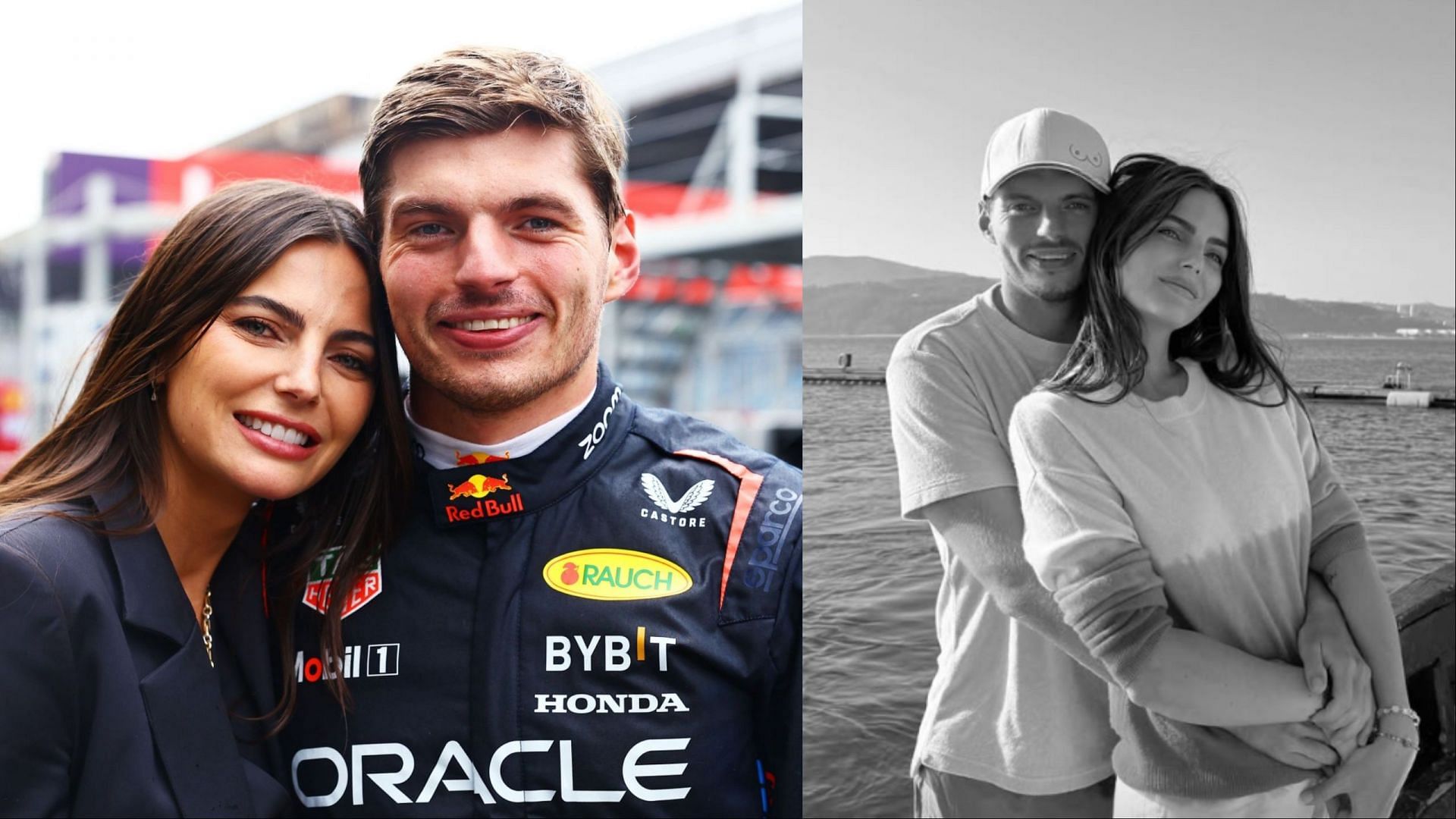 Image Credits: Getty, L: Max Verstappen and Kelly Piquet, R: Instagram/@kellypiquet