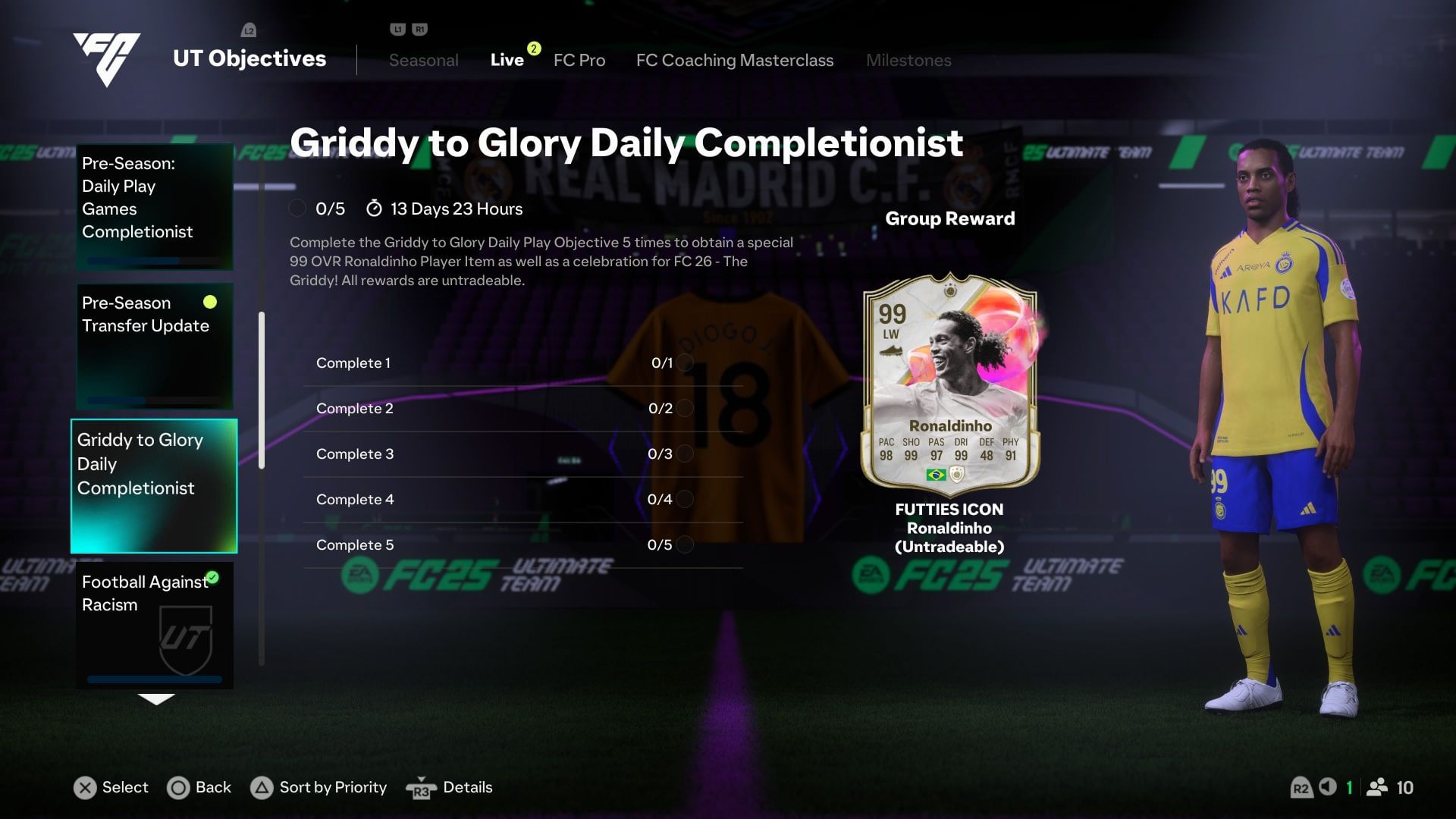 The objective (Image via EA Sports)