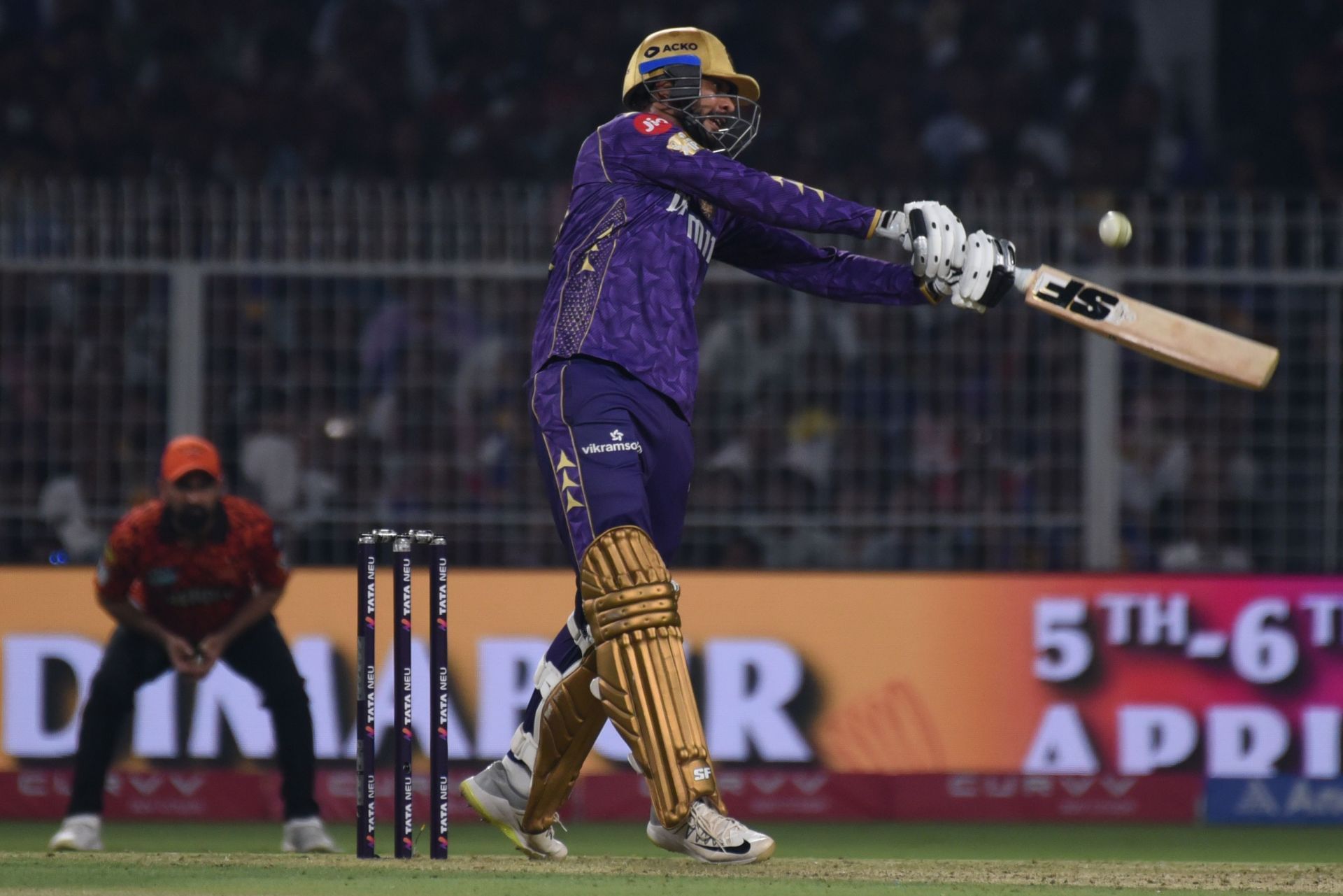 Venkatesh Iyer smashed 7 boundaries and 3 sixes against SRH