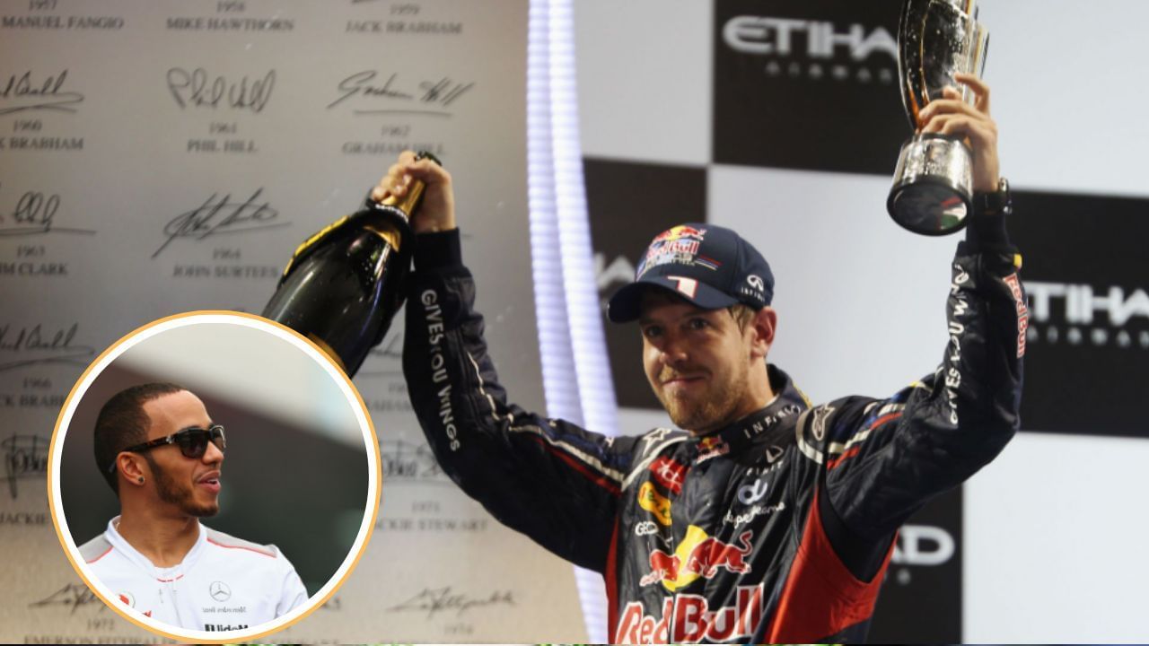 Lewis Hamilton and Sebastian Vettel