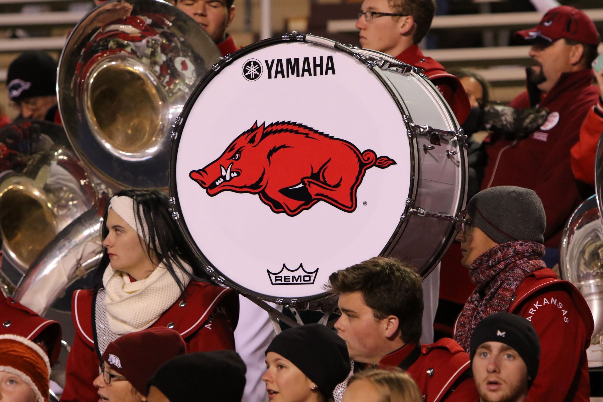 NCAA FOOTBALL: NOV 19 Arkansas at Mississippi State