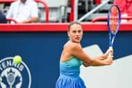 Marta Kostyuk at the Canadian Open 2025. (Photo: Getty)
