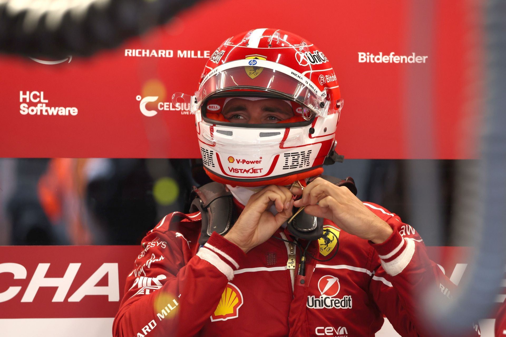 Charles Leclerc at the 2025 F1 Grand Prix of the Netherlands race weekend - Source: Getty